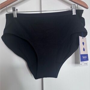 Speax by Thinx HipHugger Absorbent Underwear Black XL NWT